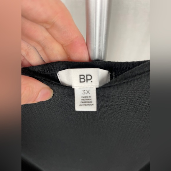 BP Ruched Cami Black Minidress Size 3X NWT - Picture 8 of 12